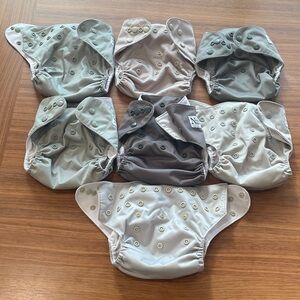Nora’s Nursery Reusable Cloth Diapers Bundle